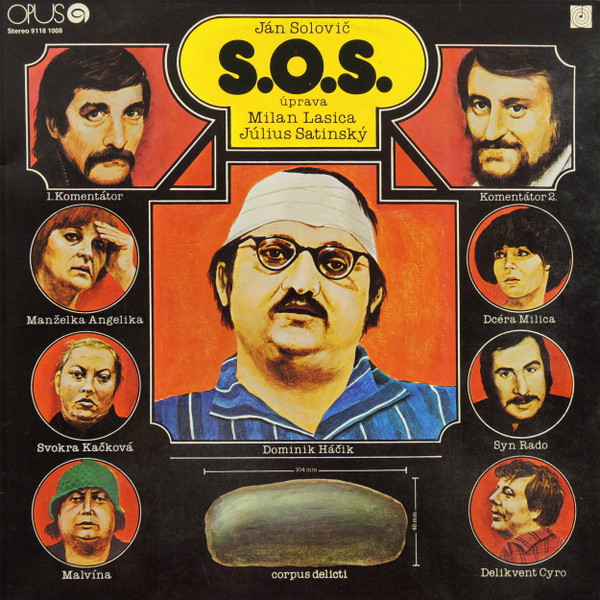 Ján Solovič Úprava Lasica + Satinský - S.O.S - LP / Vinyl