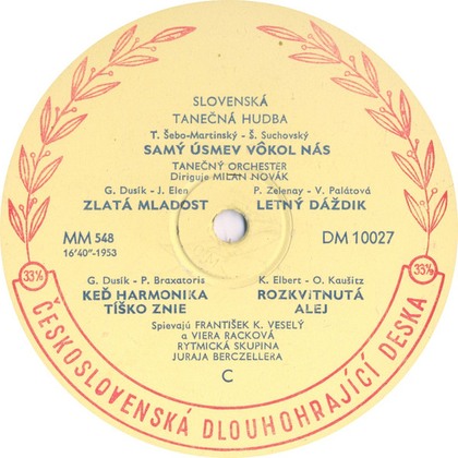 Various - Slovenská Tanečná Hudba - LP / Vinyl
