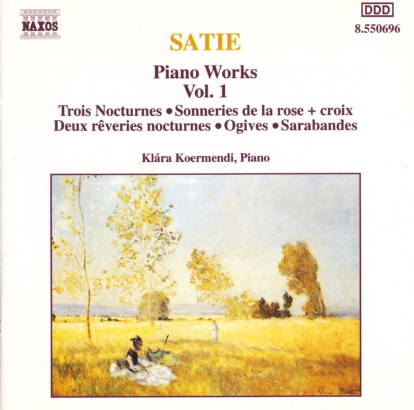 Erik Satie / Klára Körmendi - Piano Works Vol. 1 - CD