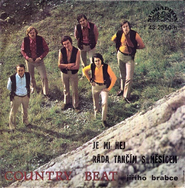 Country Beat Jiřího Brabce - Je Mi Hej / Ráda Tančím S Měsícem - SP / Vinyl