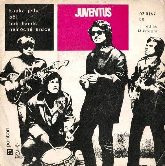 Juventus - Kapka Jedu / Oči / Bob Hands / Nemocné Srdce - SP / Vinyl