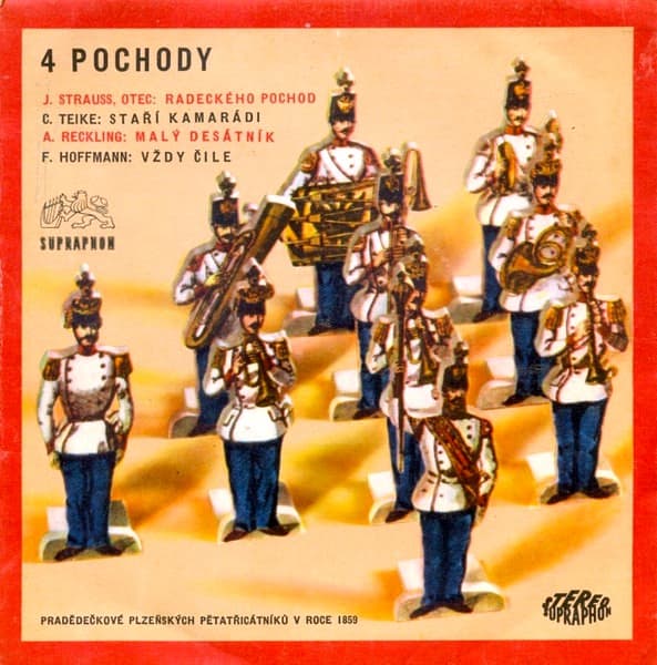 Posádková Hudba Praha - 4 Pochody - SP / Vinyl