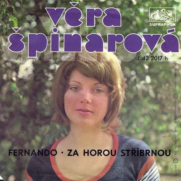 Věra Špinarová - Fernando / Za Horou Stříbrnou - SP / Vinyl