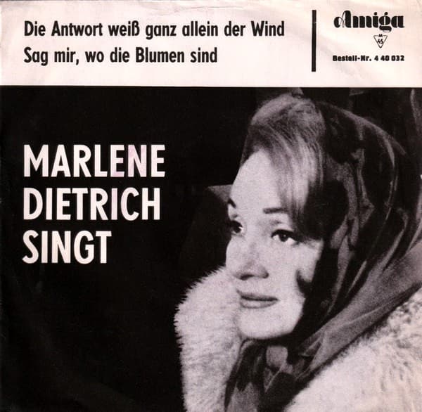 Marlene Dietrich - Marlene Dietrich Singt - SP / Vinyl