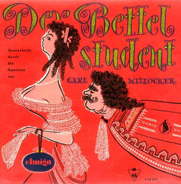 Carl Millöcker - Der Bettelstudent (Operettenquerschnitt) - SP / Vinyl