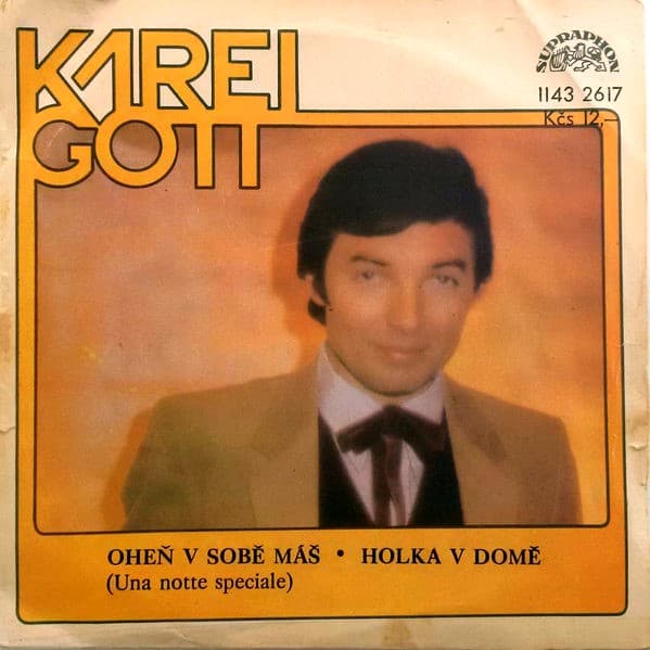 Karel Gott - Oheň V Sobě Máš (Una Notte Speciale) / Holka V Domě - SP / Vinyl