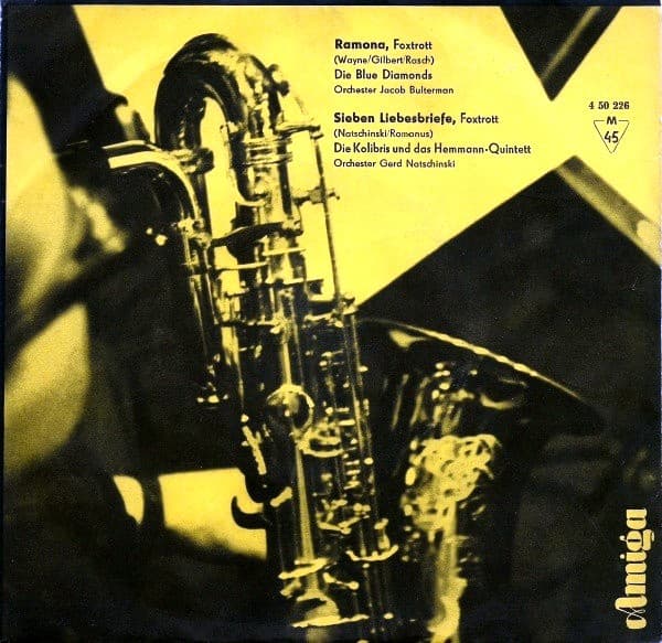 The Blue Diamonds / Die Kolibris Und Das Hemmann-Quintett - Ramona / Sieben Liebesbriefe - SP / Vinyl