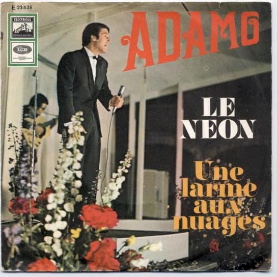 Adamo - Le Néon / Une Larme Aux Nuages - SP / Vinyl