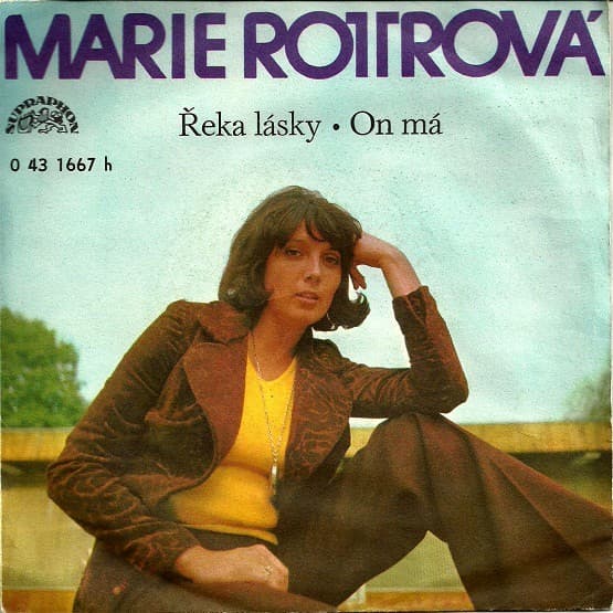 Marie Rottrová - Řeka Lásky / On Má - SP / Vinyl