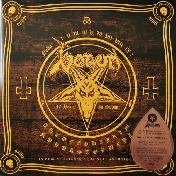 Venom - In Nomine Satanas - The Neat Anthology (40 Years In Sodom) - LP / Vinyl