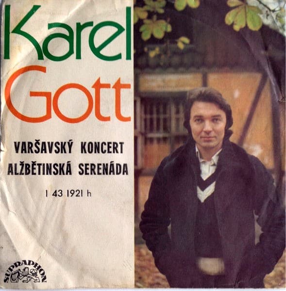 Karel Gott - Varšavský Koncert / Alžbětinská Serenáda - SP / Vinyl