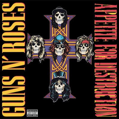 Guns N' Roses - Appetite For Destruction - LP / Vinyl