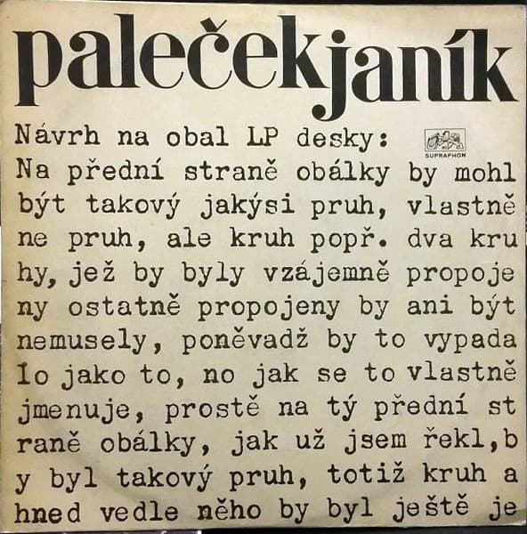 Paleček-Janík - Paleček & Janík - LP / Vinyl