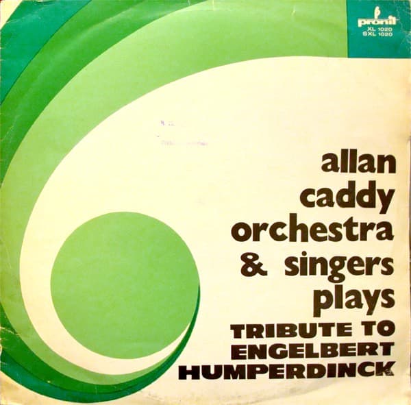 Alan Caddy Orchestra & Singers - Tribute To Engelbert Humperdinck - LP / Vinyl