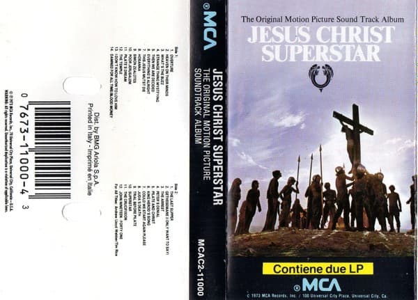 Various - Jesus Christ Superstar (The Original Motion Picture Sound Track Album) - MC / kazeta