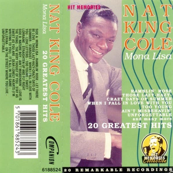 Nat King Cole - 20 Greatest Hits - MC / kazeta