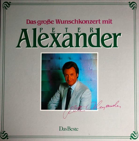 Peter Alexander - Das Grosse Wunschkonzert Mit Peter Alexander - LP / Vinyl