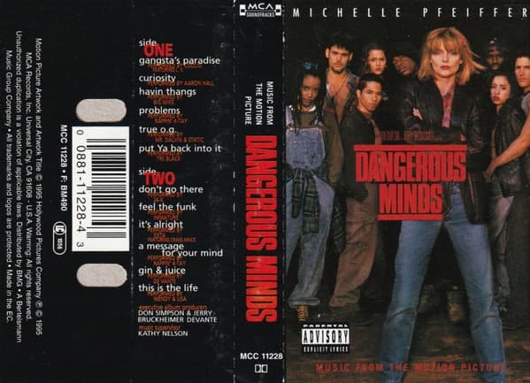 Various - Dangerous Minds (Music From The Motion Picture) - MC / kazeta