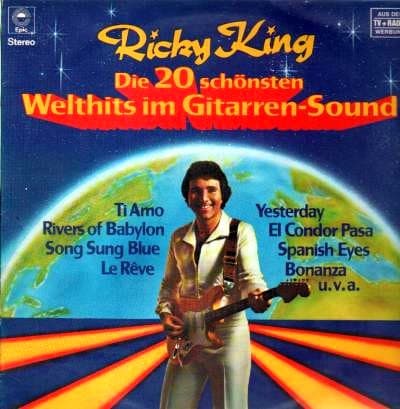 Ricky King - Die 20 Schönsten Welthits Im Gitarrensound - LP / Vinyl