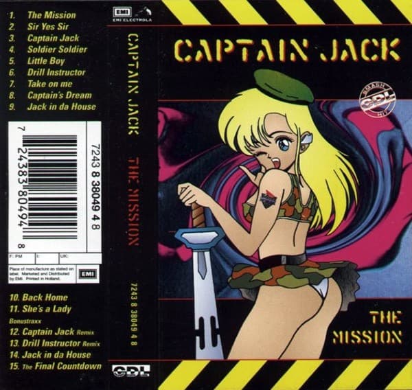 Captain Jack - The Mission - MC / kazeta