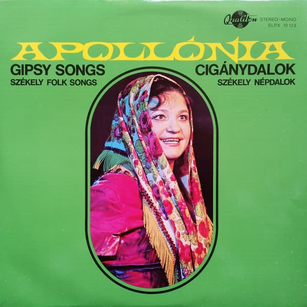 Apollónia Kovács - Gipsy Songs - Székely Folk Songs - LP / Vinyl
