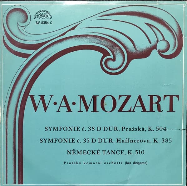 Wolfgang Amadeus Mozart - Prague Chamber Orchestra - Symphony "Haffner" / Symphony "Prague" / German Dances - LP / Vinyl