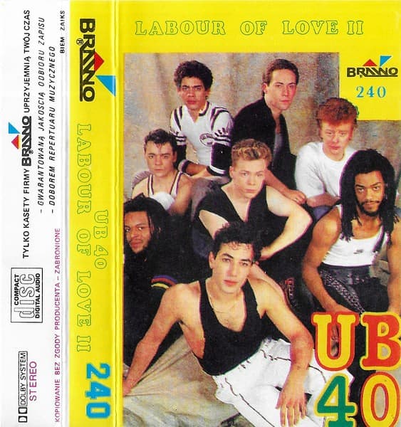 UB40 - Labour Of Love II - MC / kazeta