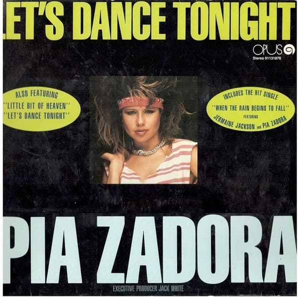 Pia Zadora - Let's Dance Tonight - LP / Vinyl