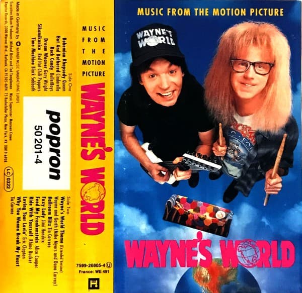 Various - Music From The Motion Picture Wayne's World - MC / kazeta