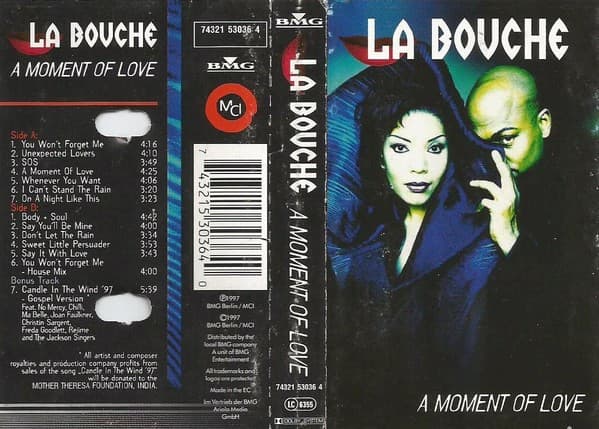 La Bouche - A Moment Of Love - MC / kazeta