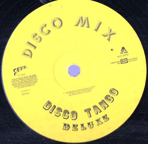 Grupo De Luxe - Disco Tango / Disco Rumba - LP / Vinyl