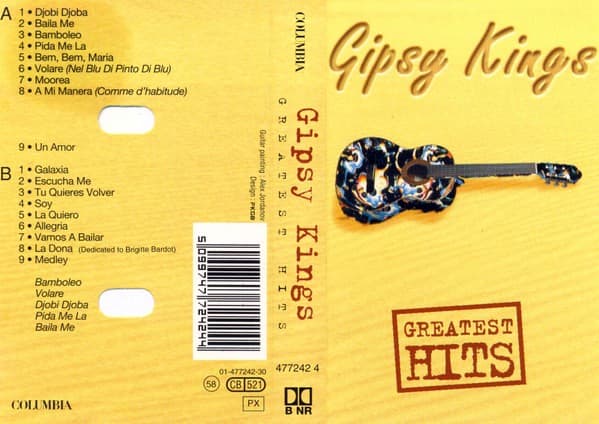 Gipsy Kings - Greatest Hits - MC / kazeta