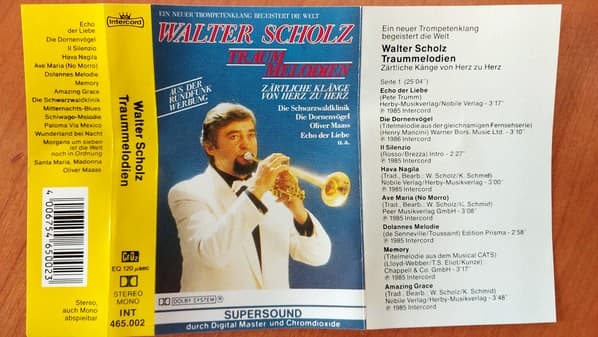 Walter Scholz - Traummelodien - MC / kazeta