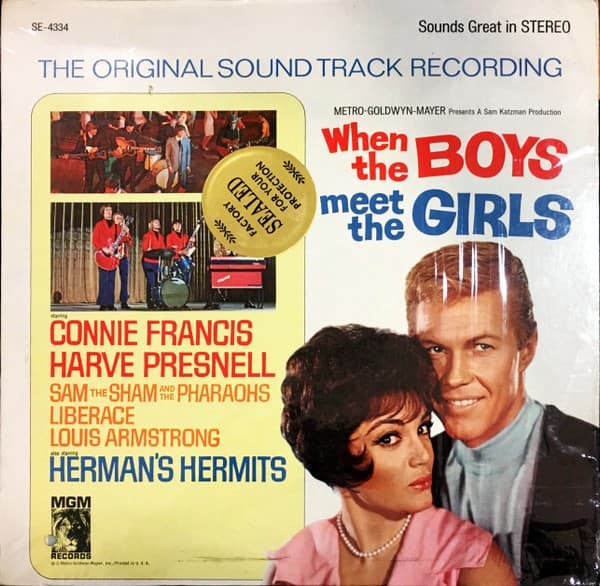 Various - When The Boys Meet The Girls - The Original Sound Track Recording - LP / Vinyl