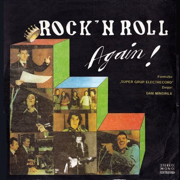 Super Grup Electrecord Dirijor : Dan Mîndrilă - Rock'n Roll Again ! - LP / Vinyl
