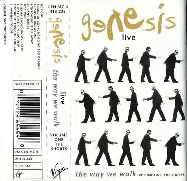 Genesis - Live / The Way We Walk (Volume One: The Shorts) - MC / kazeta