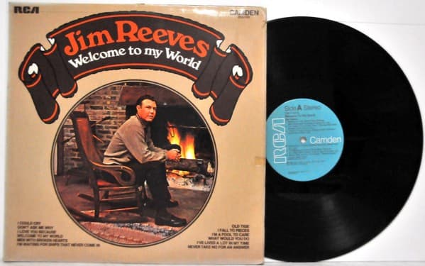 Jim Reeves - Welcome To My World - LP / Vinyl