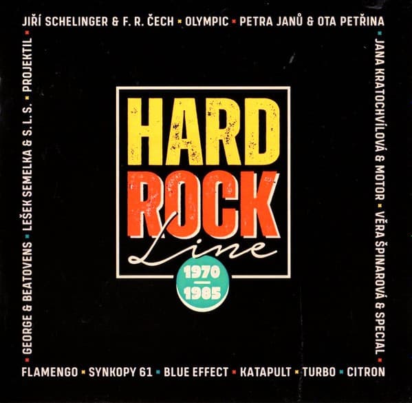 Various - Hard Rock Line 1970-1985 - CD