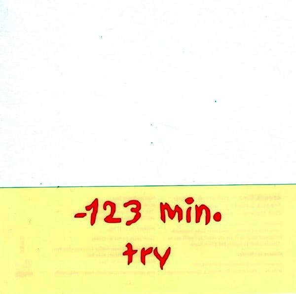 -123 min. - Try - CD