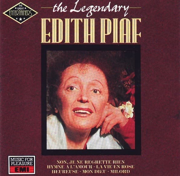 Edith Piaf - The Legendary Edith Piaf - CD